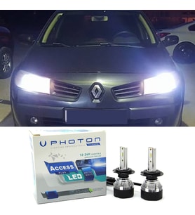 Renault Megane 2 Led Xenon Uzun Far Ampulü H1 Access Yeni Seri Beyaz