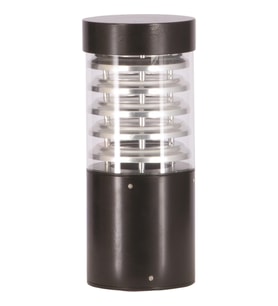 AVONNI BSU-68154-BSY-K Siyah Boyalı Dış Mekan Aydınlatma E27 Aluminyum Polikarbon Cam 16cm