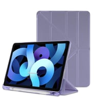 Microsonic Apple iPad Air 5.Nesil 2022 Kılıf (A2588-A2589-A2591) Origami Pencil Lila