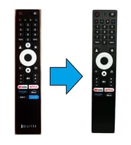 dijitsu mikrofonsuz google smart tv kumanda-Resimde Sağdaki Gönderilir