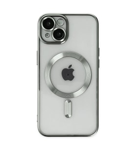 Apple İphone 14 Kılıf Kross Magneticsafe Kapak - Gümüş