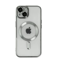 Apple İphone 14 Kılıf Kross Magneticsafe Kapak - Gümüş