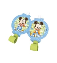 Baby Mickey Mouse Temalı Kaynana Dili Düdük 6'LI Set-