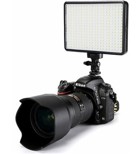 Led-320 Video Kamera Işığı Tepe Lambası Led Işık F770 Pil Ve Şarjla Birlikte