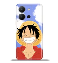 Vivo Y36 Kapak HD Renkli Dizayn Silikon Kılıf - Monkey D Luffy
