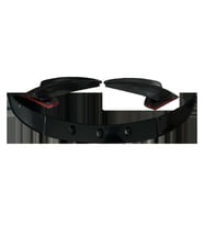 BMW 5 Series F10/F11 M-Pack 2011-2016 Ön Lip (3 Parça) (Siyah)