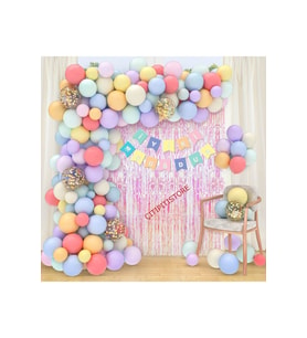 Makaron Lüks Balon Seti