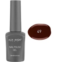 Uv Kalıcı Çikolata Kahverengi Jel Oje 49 - Gel Polish - 12 ml