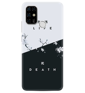 Casper Via F20 Kılıf Desenli Silikon Life and Death