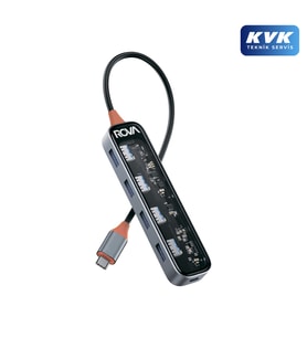 Rova HDR803 Usb 3.0 5 Port Çoklu Dönüştürücü (HUB) - KVK Teknik Servis Garantili