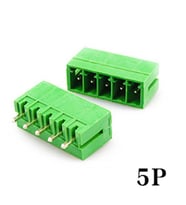 Geçmeli Klemens 5 Pin 3.81mm Erkek 180 Derece