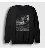 Presmono Unisex Siyah Disaster Mgla Sweatshirt 378443tt