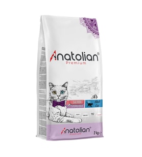 Anatolian Premium Sterilised Salmon Somonlu Kısırlaştırılmış Kedi Maması 4 Kg