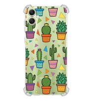 PrintiFy Samsung Galaxy A05 Uyumlu Water Color 4 Baskılı Şeffaf Köşe Korumalı Antişok Kılıf