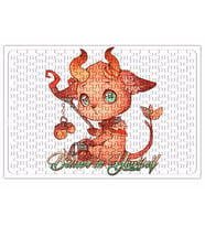 Fire Harg Racuni Summoners War Believe in Yourself Puzzle
