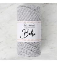 La Mia Boho Açık Gri Büküm Makrome İpi - L044 - 34210