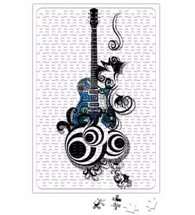 Love Guitar Fantastik Gitar Puzzle 240 Parça Yapboz