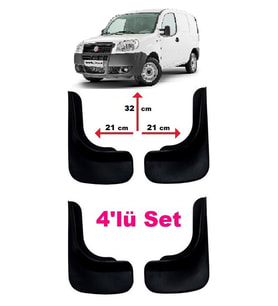 Fıat Doblo 4'lü Set Oto Paçalık. Çamurluk. Tozluk Sert