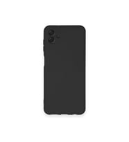 Newface Samsung Galaxy A04 Kılıf Nano içi Kadife Silikon - Siyah