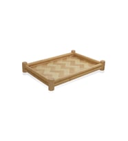 The Mia Wicker Bambu Tepsi 36x25 cm TPS0072