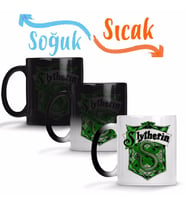 Harry Potter Slytherin Sihirli Kupa Bardak Porselen