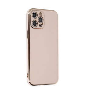Apple İphone 12 Pro Kılıf Volet Silikon - Pembe