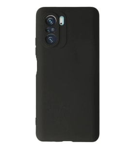 Poco F3 Kılıf First Silikon - Siyah