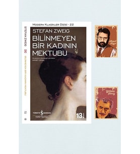Bilinmeyen Bir Kadının Mektubu - Stefan Zweig - Roman Seti - Not Defterli (Krem)