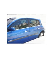 Renault Megane 2004 - 2010 Uyumlu 2 Cam Çıtası Hb Krom 4 Parça