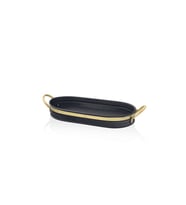 Galvin Tepsi Siyah 65x33 cm