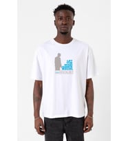 The Mentalist Let The Mind Beyaz Erkek Oversize Tshirt