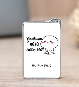 Kişiye Özel Garibanın Yüzü Gülür Mü Esprili Çakmak