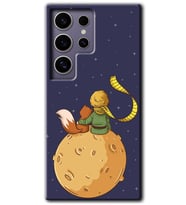 Galaxy S24 Ultra Kılıf HD Desen Baskılı Kılıf - Küçük Prens