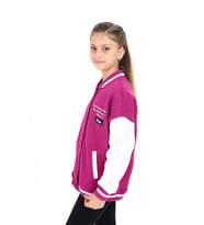 Toontoy Kız Çocuk Kolej Hırka (Mürdüm)