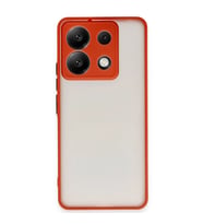 Xiaomi Redmi Note 13 5g Kılıf Montreal Silikon Kapak - Kırmızı