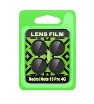 Uray store Xiaomi Redmi Note 15 Pro 4G Raze Metal Kamera Lens - Siyah