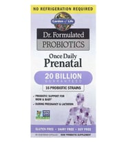 Garden of Life, Dr. Formulated Probiotics, Once Daily Prenatal  30 Vegetarian Capsules. (Renksiz)