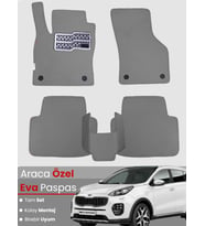 KİA SPORTAGE (2015-2021) Uyumlu EVA Paspas Tam Set–Araca Özel,Kolay Montaj,Su Geçirmez