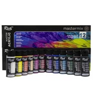 Rich Mastermix Akrilik Boya Seti 12 Renk x 60 cc. 