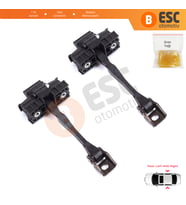 Seat Leon MK3 5F ST 5F1 5F8 2012-2020 5F4839203A İçin 2 EA Arka Sağ ve Sol Kapı Gergi Yayı