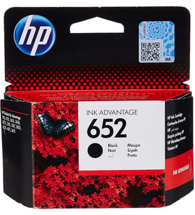 Hp 652 Siyah Mürekkep Kartuş 360 Sayfa (F6V25Ae) (Çok Renkli)