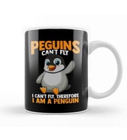 Penguins Can t Fly I Can t Fly I Am a Penguin Kupa Bardak Porselen