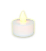 Yuvarlak Model Led'Li Tealight Mum