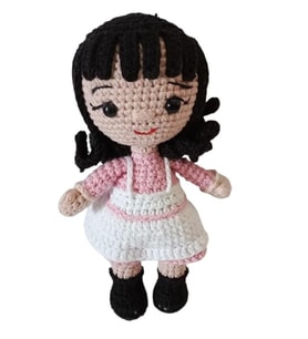Efuli Bebek Amigurumi Organik Anahtarlık Oyuncak