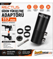 RECTUS GİDON YÜKSELTME ADAPTÖRÜ 117 MM BİSİKLET APARATI