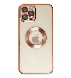 iPhone 12 Pro Kılıf Slot Silikon - Rose