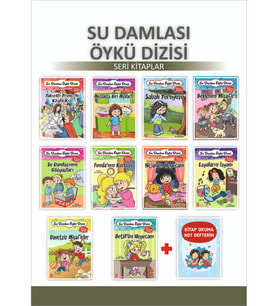 1.Sınıflar İçin Su Damlası Öykü Dizisi + Kitap Okuma Not Defteri (Beyaz)