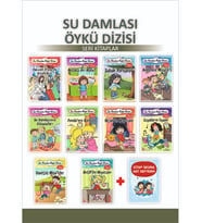 1.Sınıflar İçin Su Damlası Öykü Dizisi + Kitap Okuma Not Defteri (Beyaz)