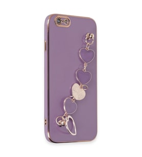 iPhone 6 Kılıf Esila Silikon - Mor