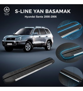 Hyundai Santa S-Line Premium Krom Yan Basamak 2006-2006